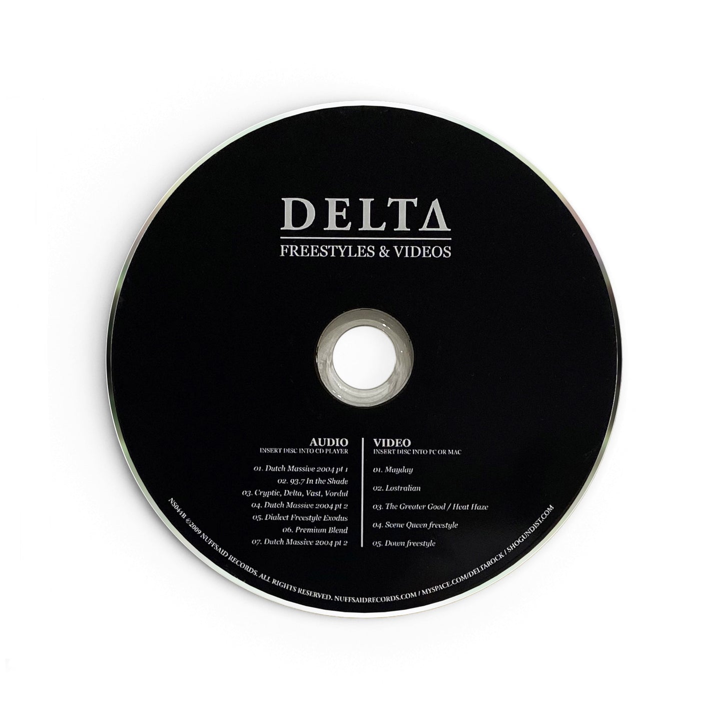THE SECOND STORY FREESTYLES & VIDEOS Bonus CD 2009