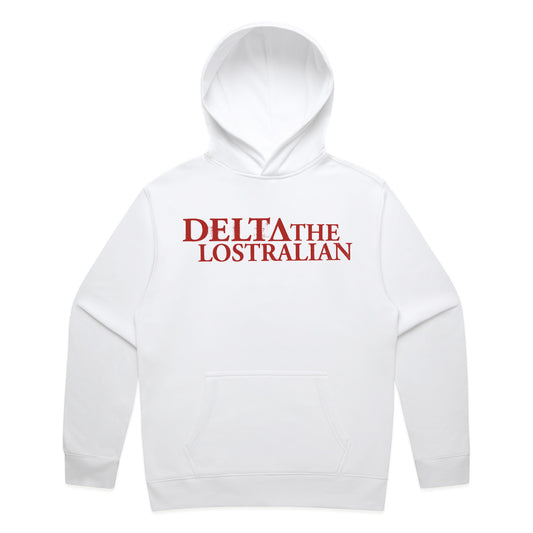 LOSTRALIAN Hoodie (White) PREORDER